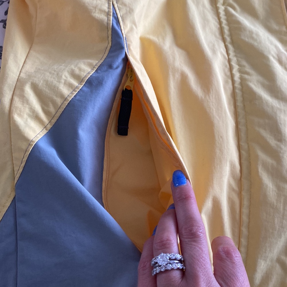 Columbia Yellow Packable Rain Jacket - image 5